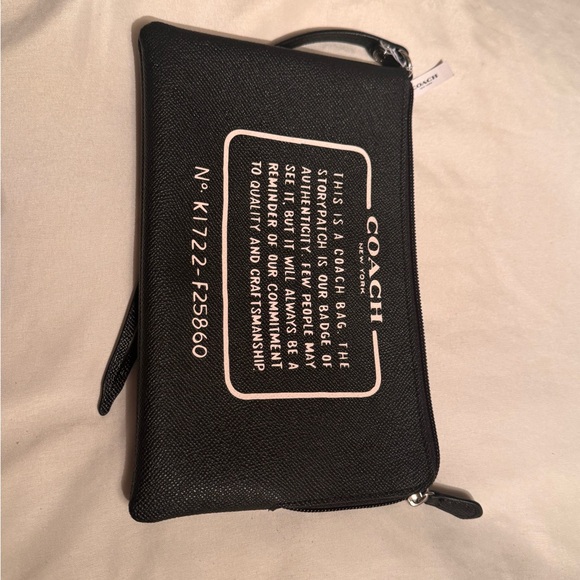 NWT Coach Black Toiletry Bag - Picture 2 of 10